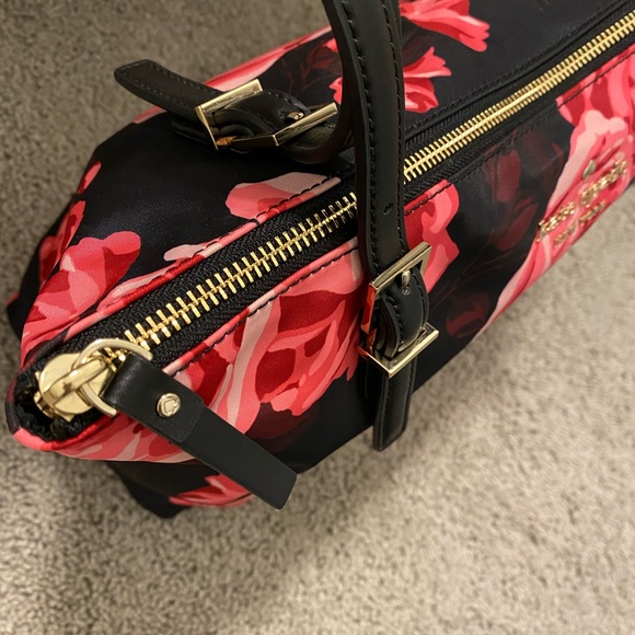 Kate Spade Black & Pink Floral Tote - Picture 5 of 8